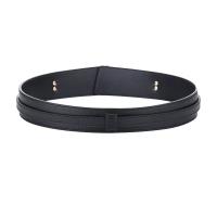 Cinturón ancho marrón para mujer, nuevo estilo con abrigo de vestir, cinturón de cuero genuino desmontable - details 7