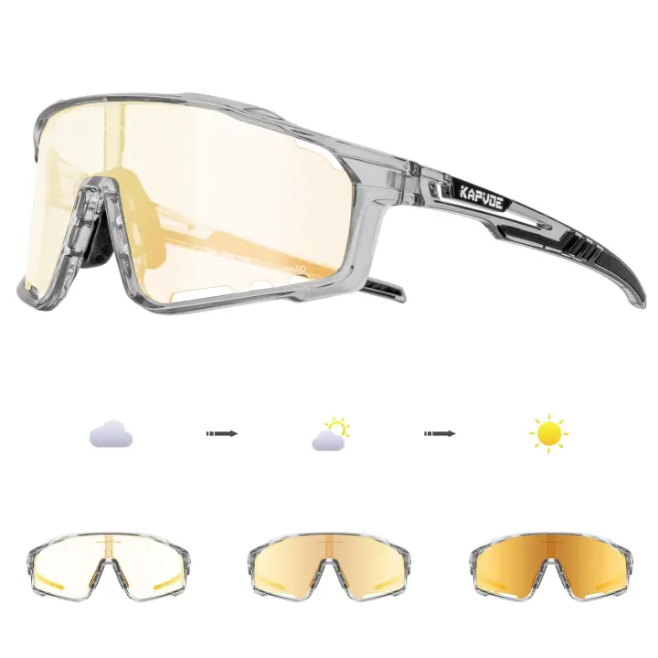 Gafas de Sol para Ciclismo KAPVOE Polarizadas y Coloridas para Hombres - 1
