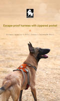 TRUELOVE-arnés a prueba de Escape con bolsillo con cremallera, chaleco táctico para perro, mochila militar de entrenamiento de fácil Control, YH1811 - details 0