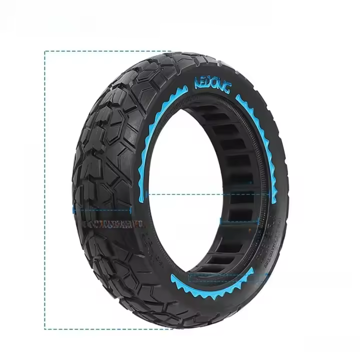 Pneumáticos Sólidos Para Scooter Eléctrico Ninebot Max G30 G30D G30LP Tamaño 10 Pulgadas Resistente Al Desgaste Y Rocios 60/70-6.5 - 1