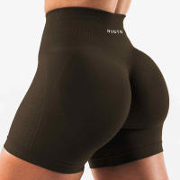 NVGTN pantalones cortos de contorno amplificado para mujer, mallas suaves de entrenamiento, trajes de Fitness, pantalones cortos de Yoga, ropa de gimnasio, pantalones cortos de motorista - details 23
