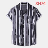 Camisa hawaiana de manga corta para hombre, camisa con estampado completo de flores para playa, novedad de 2024 - details 13