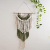 Tapiz Bohemio Tejido a Mano, Decoración Pared con Borlas Coloridas, Tela Colgante para Habitaciones - details 5