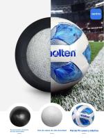 Talla 5 Balón de fútbol Molten 3200 - Cosido a mano resistente al desgaste para competición y entrenamiento adulto,voleibol de playa para adultos, balones de fútbol para adultos, deportes de equipo - details 5