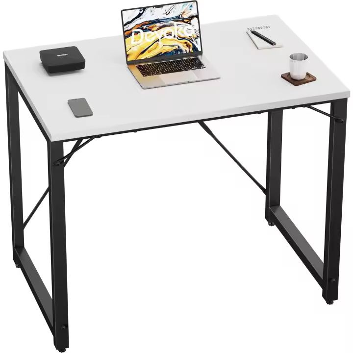 Ordenador, Escritorio 100 x 50 x 73 cm, Mesa de Oficina en casa, Escritorio para Ordenador portátil - 1