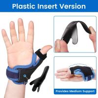 Tendinitis Velpueu cirugía ortopédica ratón mano pulgar soporte férula, ligera y transpirable, adecuada para ambas manos - details 2