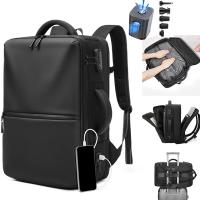 Mochila de Viaje para Hombres 60L Airback Vacuum Compression Multifuncional Impermeable Anti Robo - details 26