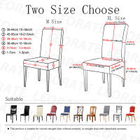 Cubierta de Silla de Vellón Polar XL Cubiertas de Asiento de Comedor de Boda para Sillas de Cocina - details 0