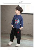Ropa para niños Disfraces de Año Nuevo Traje Tang - details 1