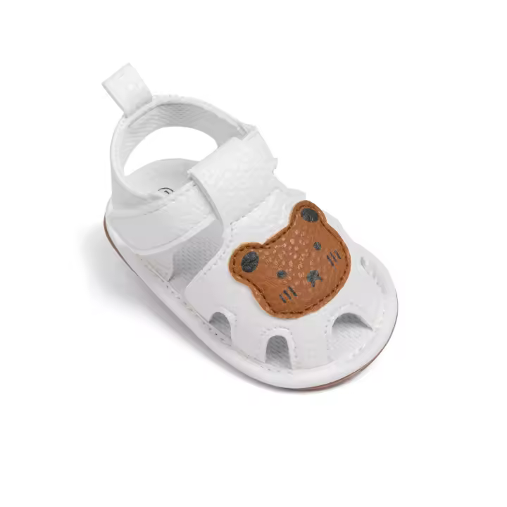 Sandalias antideslizantes para recién nacido, zapatos informales con estampado de animales, suaves, a la moda, para el primer día, Verano - 1