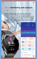 Reloj Inteligente Android iOS ECG, Detección de Enfermedades, Medición de Glucosa al Instante, Seguimiento del Periodo, Pulsómetro, Monitor de Sueño - details 16
