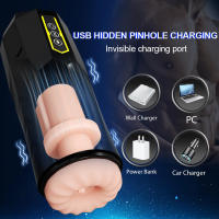 Masturbador masculino automático, taza telescópica para mamada, Vagina, Juguetes sexuales para adultos, copa de pistón para hombres, Ipx8 - details 4