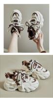 2025 primavera otoño zapatillas gruesas para mujer zapatos deportivos de plataforma transpirables para mujer zapatos vulcanizados de suela gruesa de moda - details 1