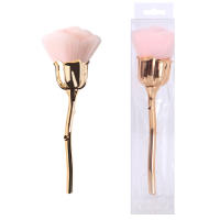Pinceles de maquillaje rosas Pinceles grandes sueltos para belleza Nuevos pinceles de polvo para uñas Pinceles de blush - details 4
