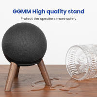 Soporte de madera Real para Echo Dots, soporte de montaje para decoración de habitación, regalo, 4. ª y 5. ª generación - details 0