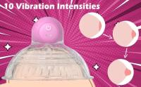 Leten Vibrador Remoto Estimulador de Masaje de Pezchoiras para Mujeres Juguete de Sexo para Parejas - details 2