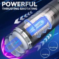 Masturbador masculino automático, bomba controlada por aplicación con 10 empujes y coño de bolsillo eléctrico giratorio para hombres, Juguetes sexuales para adultos - details 1
