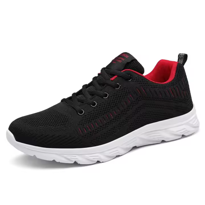 Zapatos de hombre, ligeros y transpirables, para correr al aire libre, calzado deportivo informal, zapatos de malla, zapatos de suela blanda - 1