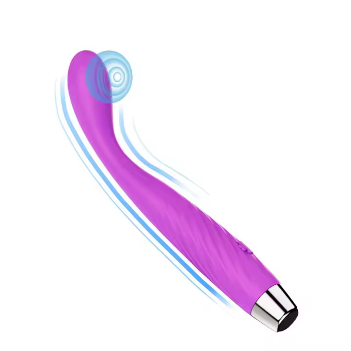 Juguetes sexuales, Pluma de marea de punto, palo vibrador, masaje calentado fuerte choque AV stick masturbador de silicona juguetes sexuales para adultos - 1