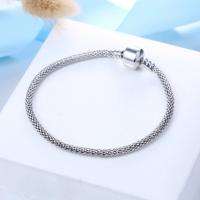 Pulsera Pandora con cierre de corazón de amor Cadena de serpiente europea - details 1