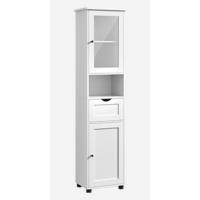 Mueble de Baño Armario de Almacenamiento con Cajón Estantería Regulable Tamaño 30 x 30 x 170 cm - details 4