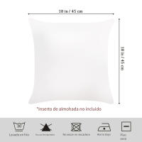 Fundas De Almohada De Playa De Océano, 18,0X18,0 pulgadas, Diseño De Tortuga Marina, Cojines Decorativos Para 4 Piezas - details 2