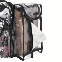Bolsa de cosméticos impermeable para viaje, organizador Unisex multibolsillo con gran capacidad - details 5