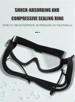 Gafas de natación con marco grande, impermeables y antivaho, gafas de buceo para hombres y mujeres, 1pc - details 4