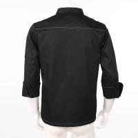 Ropa de Chef de manga larga, uniforme de cocina para restaurante, abrigo de Chef para hombres y mujeres, chaquetas de trabajo de camarero, uniforme profesional general - details 48