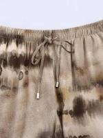 Conjuntos de 2 piezas de verano para mujer 2025, camisas holgadas vintage con teñido anudado y pantalones, trajes elegantes de dos piezas para mujer, ropa de calle - details 9