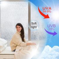 Nueva película de privacidad para ventana esmerilada, pegatinas de vidrio esmerilado con bloqueo UV extraíbles, película adhesiva estática para ventana, ventanas de vidrio - details 6