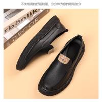Nuevos zapatos informales de cabeza redonda para hombres, mocasines de cuero para hombres - details 22