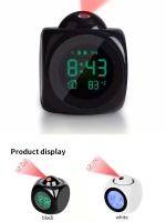 Reloj de Proyección Multifuncional Luz Led, Despierta con Voz, Horario Digital - details 7