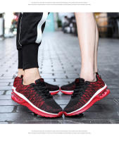 Zapatillas de correr para exteriores transpirables de malla Tamaño grande para parejas, con suelo de aire amortiguado Zapatillas deportivas casuales para hombres y mujeres - details 5