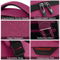 Bolso de hombro para hombre de gran capacidad,Premium Sense,Bolso de hombro de viaje,Negocios,Mochila para portátil,Antirrobo impermeable,Multiusos con puerto de carga - details 24
