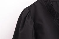 OUWU- Camisas De Primavera Para Mujer, Blusas Nuevas, Tops Elegantes Bordados, Camisas Cortas De Manga Larga Para Mujer, Camisetas Ajustadas Elegantes De Calle, Camisa - details 4