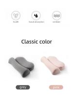 Almohada Cervical de espuma viscoelástica para dormir de lado, cojín ortopédico ergonómico para el contorno - details 11