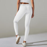 Pantalones deportivos de cintura alta sin costuras para yoga para mujer para hacer ejercicio y correr - details 53