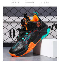 Zapatillas de baloncesto para niños, zapatos con botón giratorio para niños - details 23