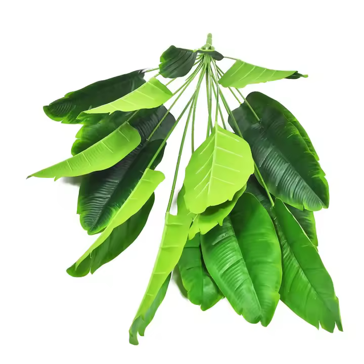 Decoración de boda, vegetación, decoración Tropical grande para el hogar, palmera Artificial, planta falsa, árbol de plátano de imitación - 1