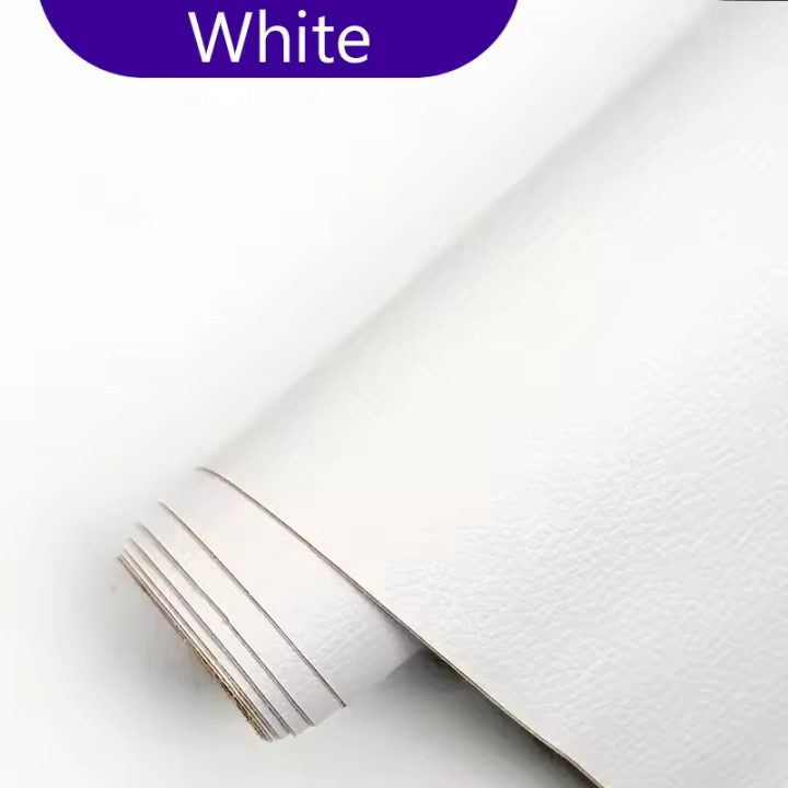 Parche de cuero autoadhesivo para reparación de sofá, adhesivo de 50x500cm para muebles, mesa, silla, bolsa de asiento, cama, zapatos, arreglo, piel Artificial de PU - 1