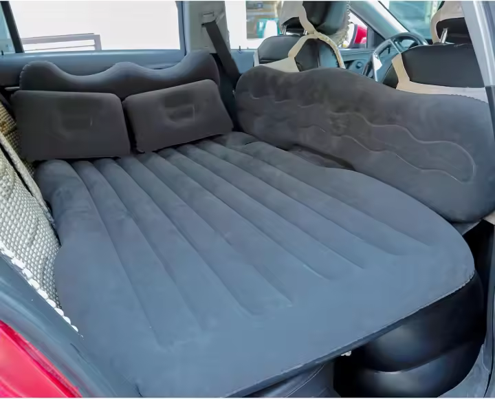 De Aire para Cama del Asiento Trasero del Coche y SUV - Bomba Inflable Universal para Dormir en el Camping y en Viajes - 1