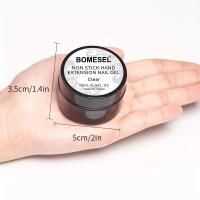 Nuevo Pegamento de Cinco en Uno Sin Pegado en las Manos, Sin Papel, Pegamento de Fototerapia de Extensión Rápido y Indoloro para Salón de Uñas de Plástico - details 0