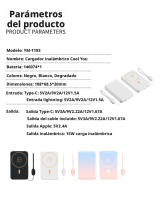 Cargador Inalámbrico Magnético Ultrafino, Batería Externa de 10000 mAh con Carga Rápida Magsafe para Teléfonos y Relojes - details 13