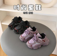 Invierno para niñas, nuevos zapatos deportivos antideslizantes gruesos apilados para niños, dos pares de zapatos de algodón - details 0