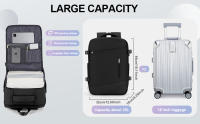 Mochila de Viaje Cabina Avion Easyjet, Bolsos de Viaje, Equipaje de Mano, Maleta portátil - details 0