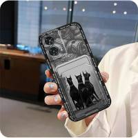 Funda de teléfono duradera con funda para tarjeta para MOTO Edge50 Fusion, funda suave con ranura para tarjeta de diseño a la moda, resistente a la suciedad con dibujos animados - details 1