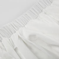 BUNO-minifalda blanca de cintura baja con cinturón para mujer, faldas cortas básicas de estilo Preppy informal Kawaii, trajes de calle Coreanos - details 9