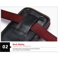 Bolso de hombro de cuero, bolso de hombre - details 9