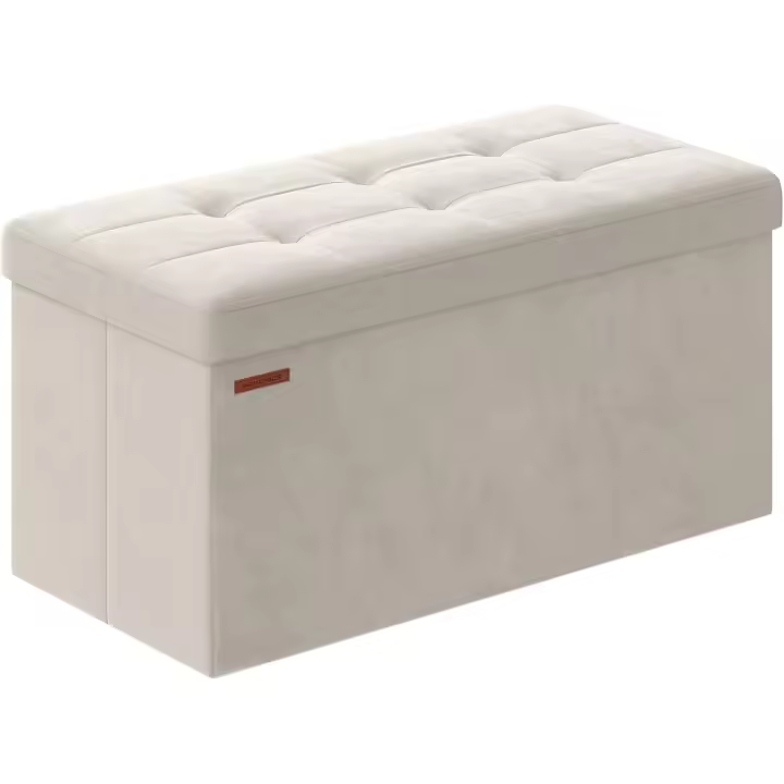 Mueble de Almacenamiento Plegable 38 x 110 x 38cm Soporta hasta 300kg Ideal para Sala de Estar, Dormitorio, Entrada - 1